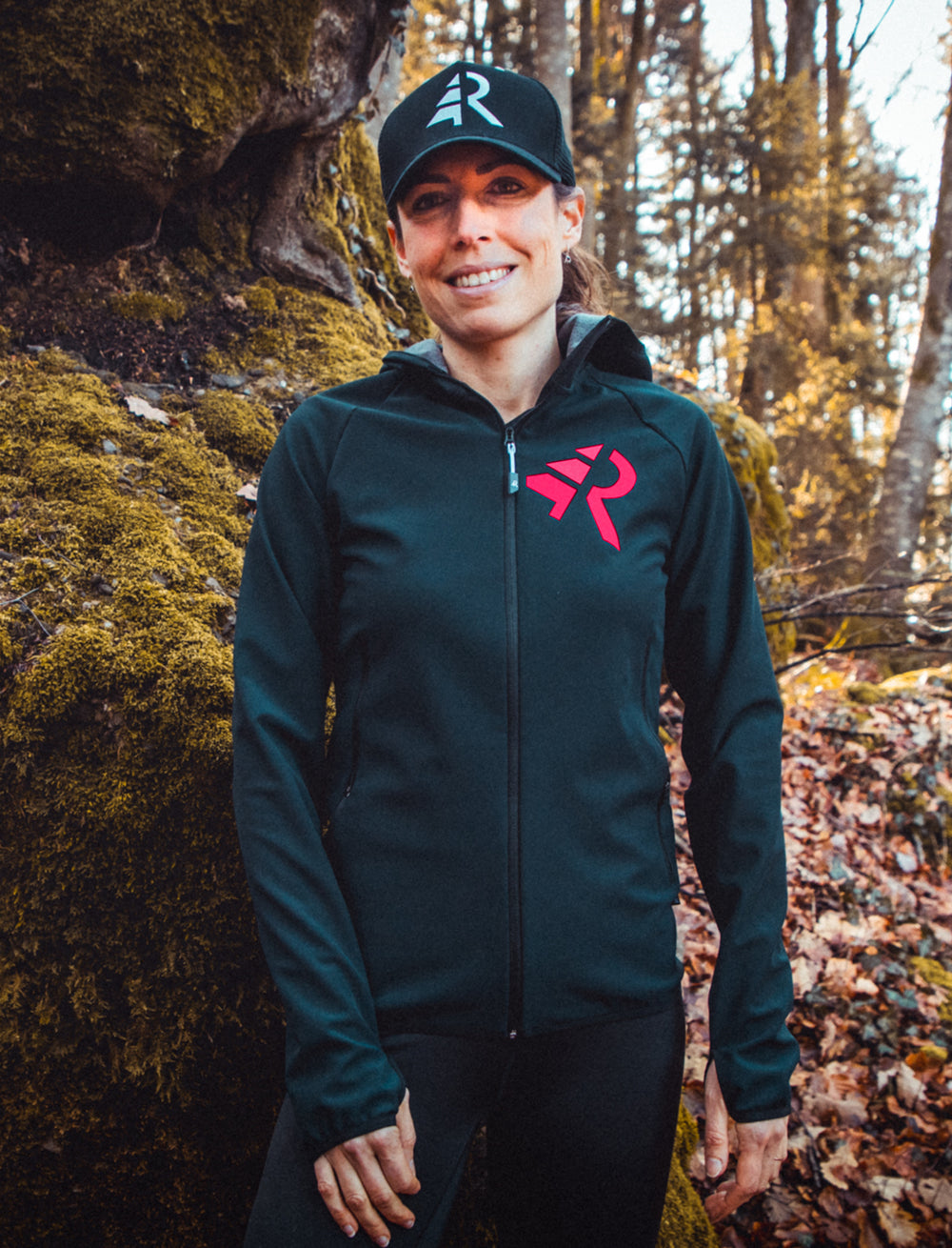 Softshell-Jacke Dent Blanche Merino mit Kapuze - F