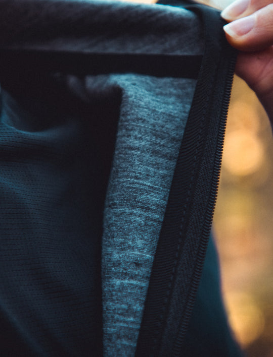 Softshell-Jacke Dent Blanche Merino mit Kapuze - F
