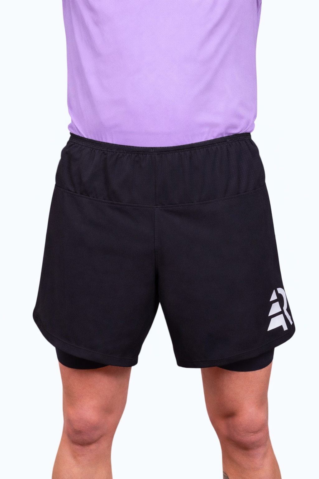 2-in-1-Shorts „Piz Bernina“ – H