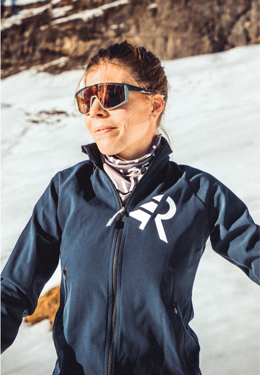Veste Softshell Dent Blanche Mérinos - F