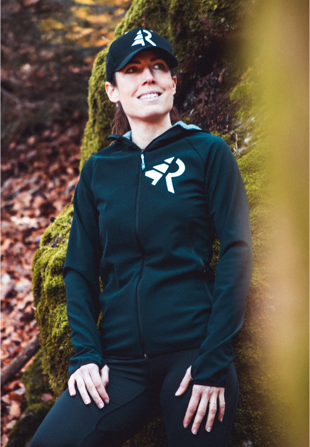 Veste Softshell Dent Blanche Mérinos à capuche - F