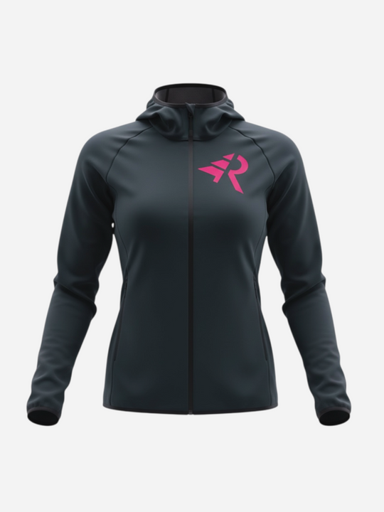 Veste Softshell Dent Blanche Mérinos à capuche - F